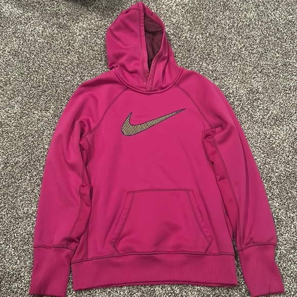 Nike Tops - Women’s Medium Nike Hoodie Purple, Green and Blue.